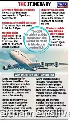 दिल्ली के लिए शाम की फ्लाइट की मांग तेज: 10 सितंबर से बदल रहा है हवाई यात्रा का शेड्यूल