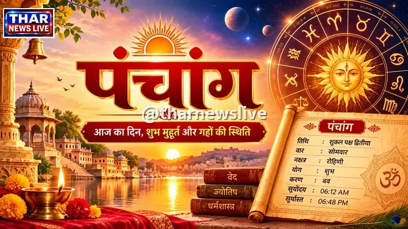 आज का पंचांग (2026-10-26): तिथि, नक्षत्र, राहूकाल और शुभ मुहूर्त